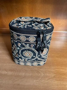 Vera Bradley Thermo Brotzeittasche Box gesteppt Paisley Stoff - Bild 1 von 5