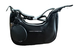 French Connection Umhängetasche Damen schwarz Sarina Crossbody Münzetui FC925107 - Bild 1 von 10