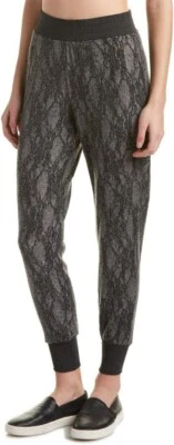 Hue Womens Fleece Relaxed Legging  Grey Small - Image 1 of 3