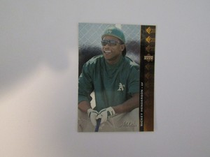 1994 Upper Deck SP RICKEY HENDERSON #34 HOF Oakland A's