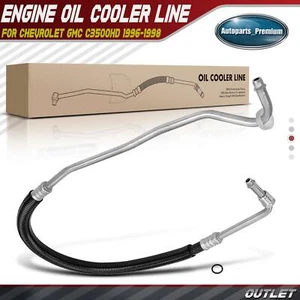 New Engine Oil Cooler Hose Assembly for Chevrolet GMC C3500HD 1996-1998 15127518 - Picture 1 of 8