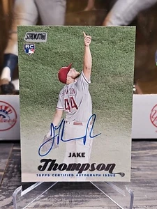 2017 Stadium Club Rookie Auto #SCA-JTN Jake Thompson - Picture 1 of 2