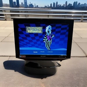 Sharp TV / DVD LC-19AD22U 19" TV DVD Combo NO Remote, HDMI A/V S-Video Tested - Picture 1 of 19