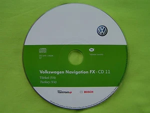 CD NAVIGATION TÜRKEI FX 2012 V4 VW RNS 310 POLO 6R SHARAN SCIROCCO AMAROK BEETLE - Bild 1 von 1