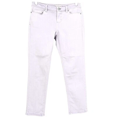 J.Jill Denim Women Jeans Size 2P Authentic Fit Slim Ankle Stretch Low Rise Lilac - Image 1 of 4