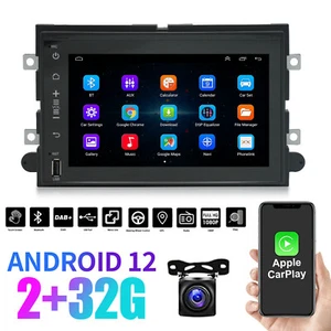 Radio estéreo para automóvil Android 12 Carplay GPS navegación para Ford F150/250/350 2004-2014 - Imagen 1 de 14