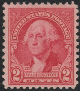 US 1932 SC# 707 - Washington - M-H Lot # 13 - Picture 1 of 2