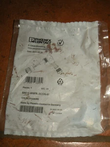 (1) Phoenix Contact SACC-M8FR-3CON-M M8 Steckverbinder universal 3-fach 90° - Bild 1 von 3
