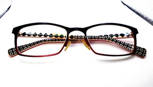 Lafont Issy & La MYTHE 165 Schwarz/Rot 50-18-137 Damen Brille Brillengestell France - Bild 1 von 9