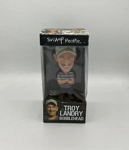 NUEVO Troy Landry Swamp People Bobblehead Figura Historia Canal TV Gator Hunter - Imagen 1 de 7