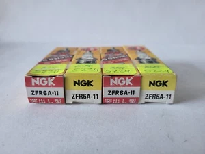 NGK ZFR6A-11 #1041 SPARK PLUG SET OF 4 - Picture 1 of 3