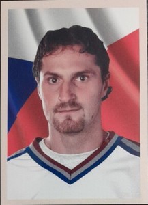 2001 - 2002 Parkhurst Milan Hejduk Waving The Flag #10 Hockey Card