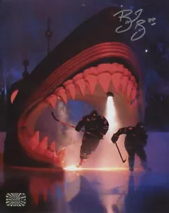 Brent Burns San Jose Sharks Signed Autographed Game Introduction 8x10 - Picture 1 of 2