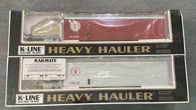 K-Line Heavy Hauler Railmate PRR “TRUC TRAIN” O Gauge New Old Stock 2-PAC. - Image 1 of 2