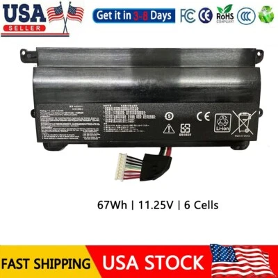 ✅Batería A32N1511 para Asus ROG G752V G752VL G752VT G752VY G752VM Series 67Wh Foto 1 de 4