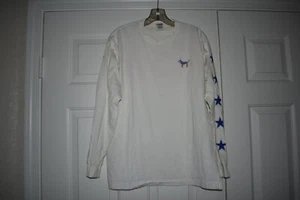 Victoria's Secret Langarmshirt PINK Größe M weiß Glitzer Strass USA - Bild 1 von 12