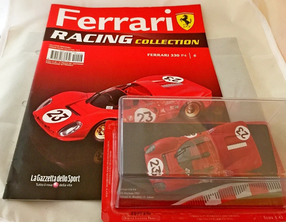 FERRARI 330 P4 DAYTONA 1967 RACING - NEW SEALED 1/43 no/ BBR BANG - Immagine 1 di 1