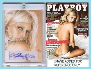 2014 Leaf Masterworks JENNA JAMESON 1/1 Auto Sketch by Rhiannon Owens
