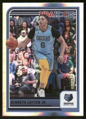 2023-24 Hoops #75 Kenneth Lofton Jr. Silver #/199 - Image 1 of 2