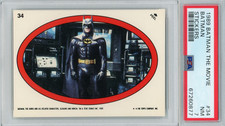 1989 Batman the Movie "Batman" #34 PSA 7 - Michael Keaton