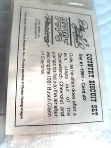 * 1991 Traks - Mom n Pops Country BISCUITS Racing card #2 - Bild 1 von 3
