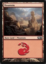 4x Mountain (242) MTG Magic 2012 (M12) NM Magic Regular