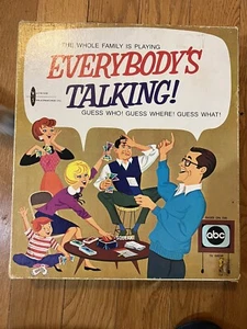 Vintage 1967 Everybody's Talking ABC Show by Watkins Strathmore 4838 COMPLETE - Picture 1 of 4