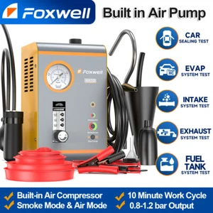 SD203 Car Leak Detector Pipe Vacuum Leak Tester EVAP Smoke Machine Diagnostic UK - Picture 1 of 23