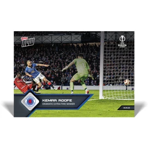 Topps NOW UEL 21/22 - Tarjeta 039 - Techo Kemar - Rangers FC - Imagen 1 de 2