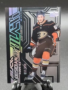 Jacob Perreault 2022 -23 Upper Deck SPx Black Obsidian RC #007/499