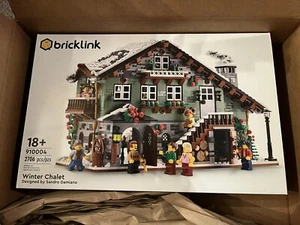 LEGO BrickLink Designer Program 3 Winter Chalet Christmas Cabin Village 910004 - Picture 1 of 2