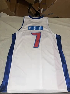 Nwt Auto AUTHENTIC Ben Gordon JERSEY Man 48 DETROIT PISTONS Adidas White Clean - Picture 1 of 9