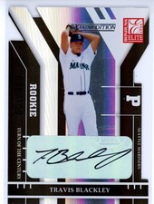2004 Donruss Elite Extra Edition Signature Turn of the Century #276 Travis Black