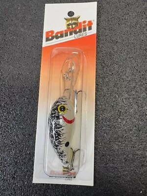 Pre-Pradco Bandit 300 Crankbait - Red Package - Splatter Back Color 343