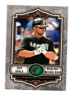 2009 Upper Deck A Piece of History #37 Dan Uggla - Image 1 of 2