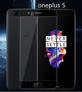 9H ULTRA CLEAR TEMPER GLASS SCREEN PROTECTOR FOR ONEPLUS 5 - Picture 1 of 8