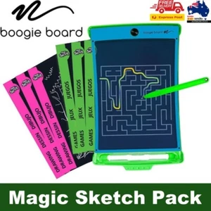 Boogie Board Magic Sketch Reusable Kids Drawing Pad with Double-Sided Templates - Picture 1 of 12