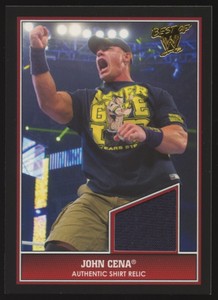 2013 TOPPS BEST OF WWE #JC JOHN CENA   SHIRT RELIC