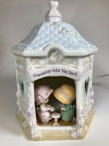 Precious Moments Friendship Hits The Spot Gazebo Night Light 1999 Enesco - Picture 1 of 10