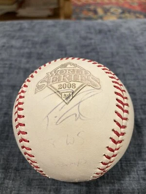 JAYSON WERTH FIRMADO FILADELPHIA Filis 2008 Serie Mundial ROML Béisbol I PSA Foto 1 de 4
