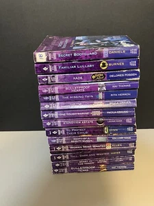 Lot U - 14 Harlequin Intrigue Romance Paperbacks ~ Variety of Great Authors - Bild 1 von 7