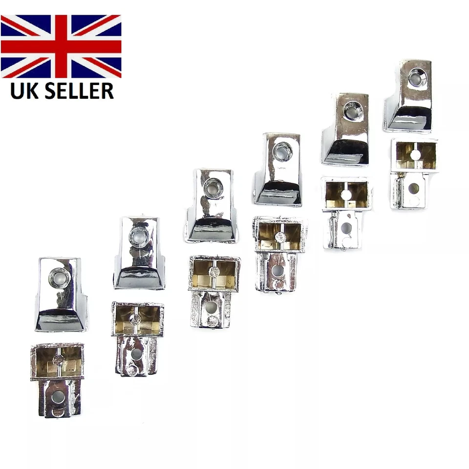 Vespa P125X P150X P200E 1982) Juego de 12 tapas de extremo de piso tipo orificio cromado Foto 1 de 1