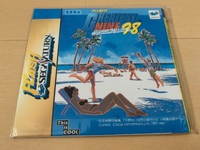 SS Trial Version Software GRATESTNINETM'98 Unopened SEGA Saturn DEMO DISC Flash