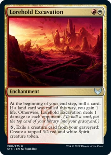 x1 Lorehold Excavation - Strixhaven: School of Mages - NM - MTG - Image 1 of 1