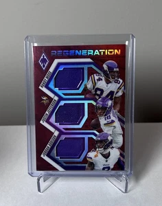 Randy Moss/Jordan Addison/Justin Jefferson 2025 Phoenix Football Regeneration🔥 - Picture 1 of 4