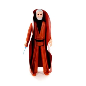Figurina vintage Star Wars Ben Obi-Wan Kenobi capelli grigi 1977 Kenner completa originale - Foto 1 di 9
