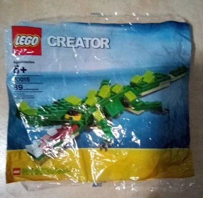 LEGO CREATOR: Cocodrilo (20015) y Maestro de Ladrillos (20014) y Lego Estilo Libre (1863) Foto 1 de 4