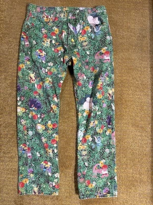 Pokemon X Levi’s Jeans 33x30 Pokemon Garden 551Z Foto 1 de 4