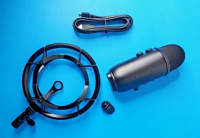 Blue Yeti Professional Multi-Pattern USB Condenser Microphone - Studio Quality - Image 1 of 4