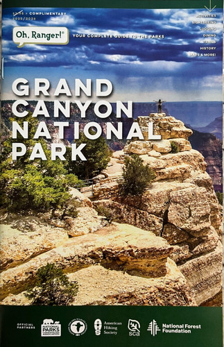 New 2026 Oh Ranger GRAND CANYON NATIONAL PARK TRAVEL GUIDE/BROCHURE 52 ...